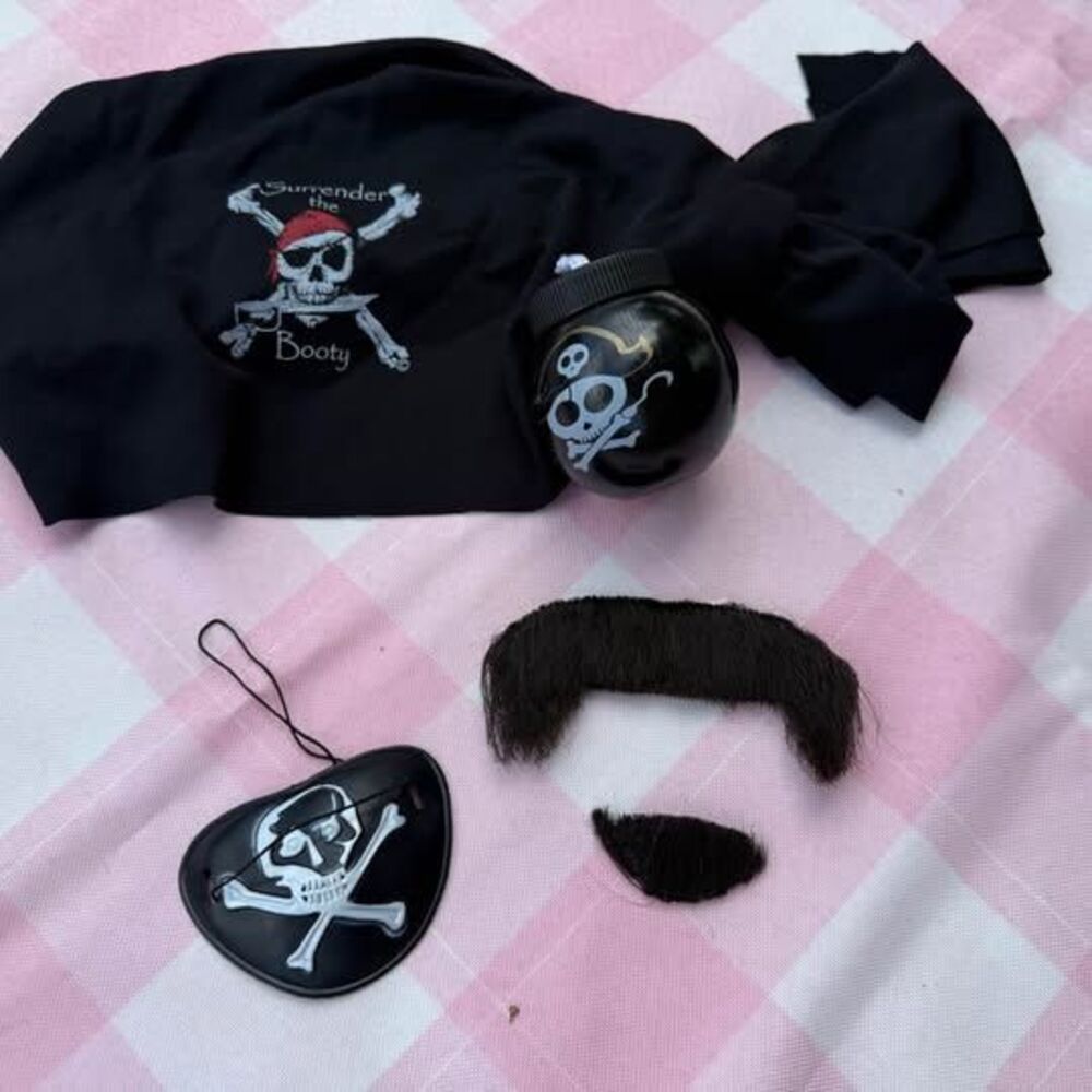 Pirate costume accessories (adult or child)